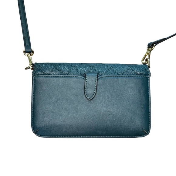 Nine West Green Crossbody Clutch Purse - Picture 3 of 6